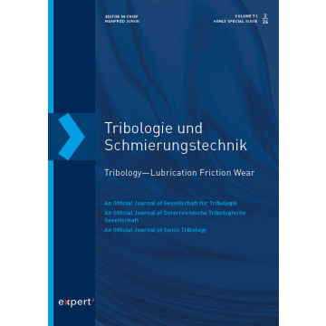 Tribologie und Schmierungstechnik, 71, eOnly Special Issue 2