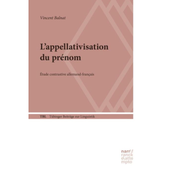 L’appellativisation du prénom