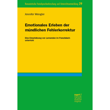 Emotionales Erleben der mündlichen Fehlerkorrektur