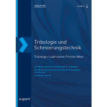 Tribologie und Schmierungstechnik 71, 1 (2024)