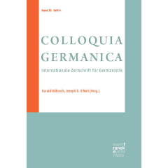 Colloquia Germanica 53, 4 (2021)